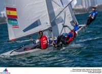 La vela española sigue en la lucha por las medallas en Miami, pero "hay mucho trabajo”